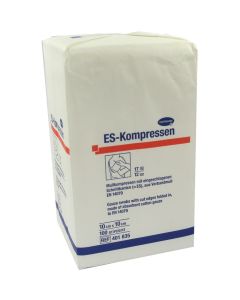 ES-KOMPRESSEN unsteril 10x10 cm 12fach