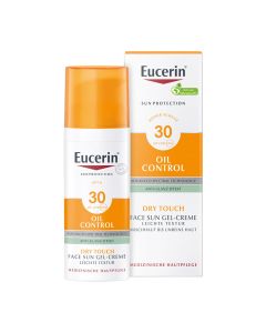 EUCERIN Sun Gel-Creme Oil Contr.Anti-Gl.Eff.LSF 30