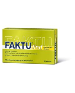 FAKTU lind Hämorrhoidenzäpfchen