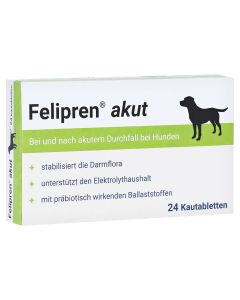 FELIPREN akut Kautabletten bei Durchfall f.Hunde