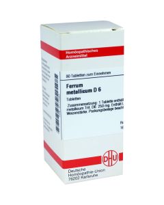 FERRUM METALLICUM D 6 Tabletten