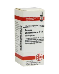 FERRUM PHOSPHORICUM C 12 Globuli