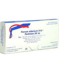 FERRUM SIDEREUM D 10/Pankreas D 6 aa Ampullen