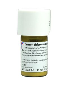 FERRUM SIDEREUM D 6 Trituration