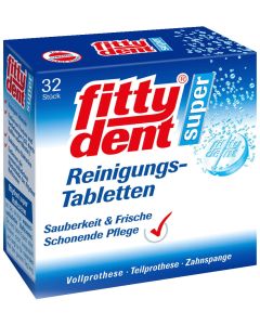 FITTYDENT super Reinigungstabletten