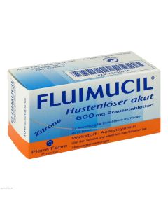 FLUIMUCIL Hustenlöser akut 600 Brausetabletten