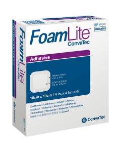 FOAM LITE ConvaTec adhäsiv PU-Schaumverb.10x10 cm