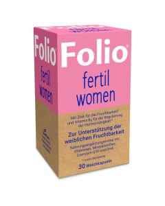 FOLIO fertil women Weichkapseln