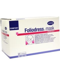 FOLIODRESS mask Comfort perfect grün OP-Masken-50 St