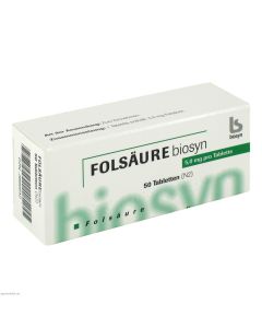 FOLSÄURE 5 mg Tabletten