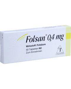 FOLSAN 0,4 mg Tabletten