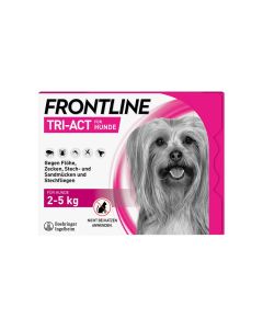 FRONTLINE Tri-Act Lsg.z.Auftropfen f.Hunde 2-5 kg