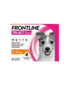 FRONTLINE Tri-Act Lsg.z.Auftropfen f.Hunde 5-10 kg