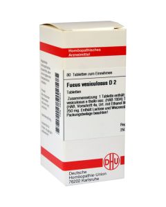 FUCUS VESICULOSUS D 2 Tabletten