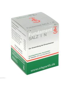 FUNDAMENT-Salz I N Tabletten