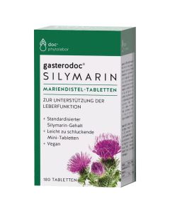 GASTERODOC Silymarin Mariendistel Tabletten