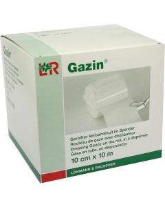 GAZIN Verbandmull 10 cmx10 m 8fach