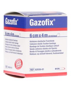 GAZOFIX Fixierbinde kohäsiv 6 cmx4 m