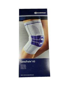 GENUTRAIN A3 Knieband.links Gr.2 natur blau