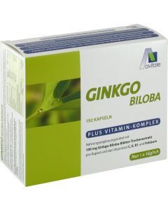 GINKGO 100 mg Kapseln+B1+C+E