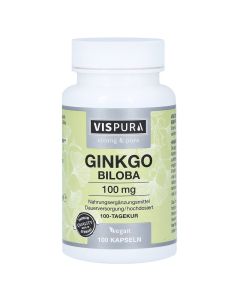 GINKGO BILOBA 100 mg hochdosiert vegan Kapseln