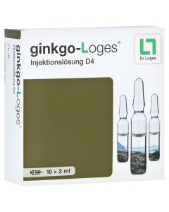 GINKGO-LOGES Injektionslösung D 4 Ampullen