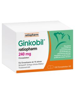 GINKOBIL-ratiopharm 240 mg Filmtabletten