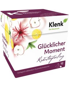 GLÜCKLICHER Moment Tee Pyramidenbeutel