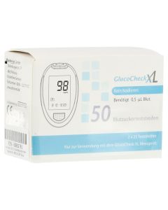 GLUCO CHECK XL Blutzuckerteststreifen