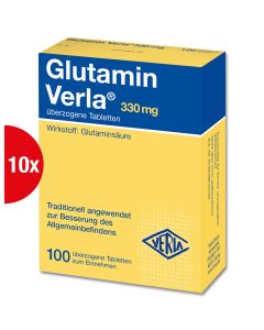 GLUTAMIN VERLA überzogene Tabletten