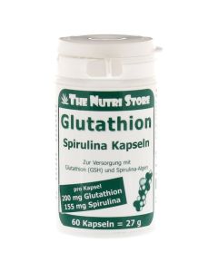 GLUTATHION 200 mg+Spirulina Kapseln