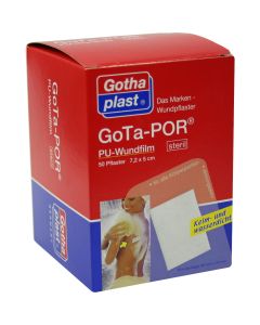 GOTA-POR PU Wundfilm 7,2x5 cm steril Pflaster