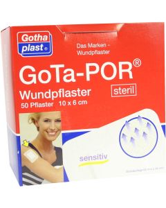 GOTA-POR Wundpflaster steril 60x100 mm