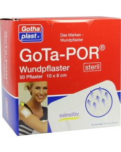 GOTA-POR Wundpflaster steril 80x100 mm