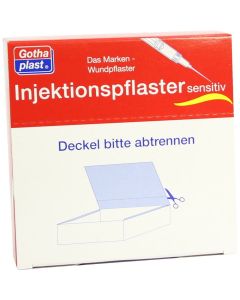 GOTHAPLAST Injektionspfl.sensitiv 2x7 cm