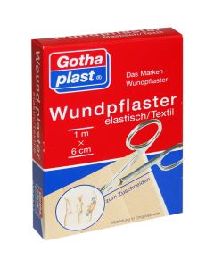 GOTHAPLAST Wundpfl.elast.6 cmx1 m Euroaufhänger