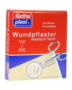 GOTHAPLAST Wundpfl.elast.8 cmx1 m geschnitten