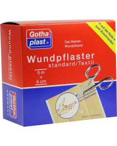 GOTHAPLAST Wundpfl.stand.6 cmx5 m Rolle