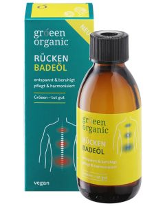 GRÖEEN organic Rücken-Badeöl