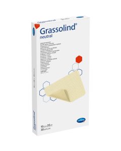 GRASSOLIND Salbenkompressen 10x20 cm steril