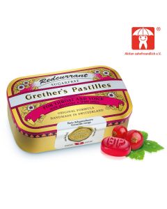 GRETHERS Redcurrant+Vitamin C.zf.Pastillen