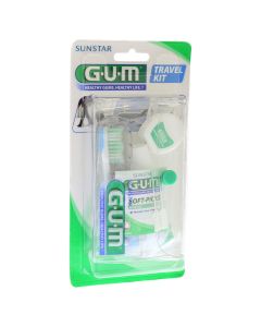 GUM Travel Kit Zahnbürste+Zahnseide+Zahnpasta