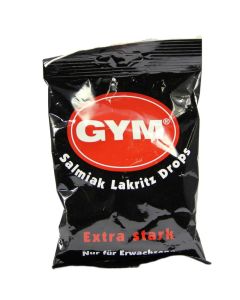 GYM Salmiak Lakritz Drops zuckerhaltig