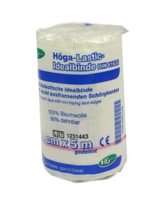 HÖGA-LASTIC Idealbinde 8 cmx5 m m.Cellophan