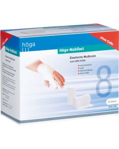 HÖGA-MUBILAST Fixierbinde 8 cmx4 m o.Cellophan