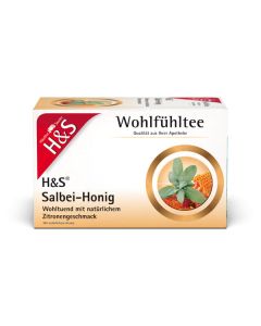 H&amp;S Wohlfühltee Salbei Honig mit Zitrone Fbtl.