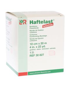 HAFTELAST Fixierb.kohäs.latexfrei 10 cmx20 m creme