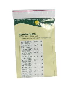 HANDSCHUHE Baumwolle Gr.10
