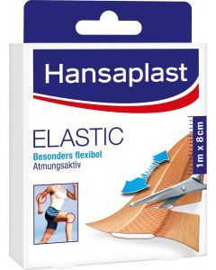 HANSAPLAST Elastic Pflaster 8 cmx1 m