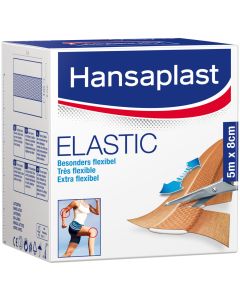 HANSAPLAST Elastic Pflaster 8 cmx5 m